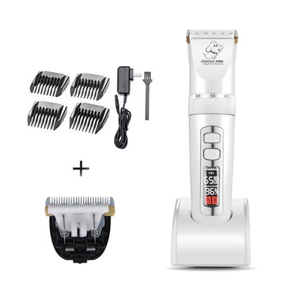 Baorun P9 P3 Clipper Dogs Professional LCD Pet Cat Clippers Electrical Grooming Trimmer Rechargeable Haircut Machine Animal