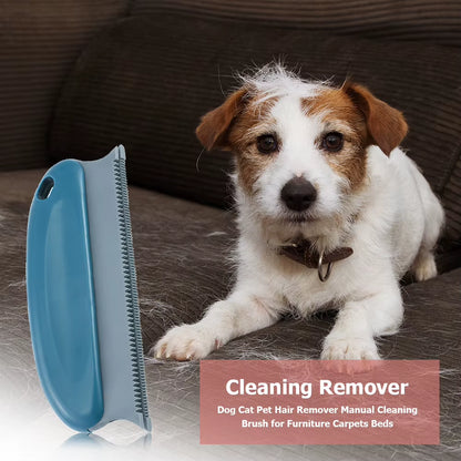 Pet Hair Remover Dog Cat Hair Removal Brush Carpet Cleaning Brush Clothing Sheet Cleaning Lint Fur Brush Fuzz Fabric Shaver