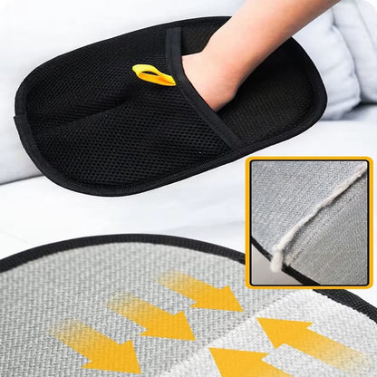 Double-Sided Upgraded Pet Hair Remover Glove Magnet Gloves for Cat Dog Fur Washing Deshedding Cleaning Carpets and Sofas