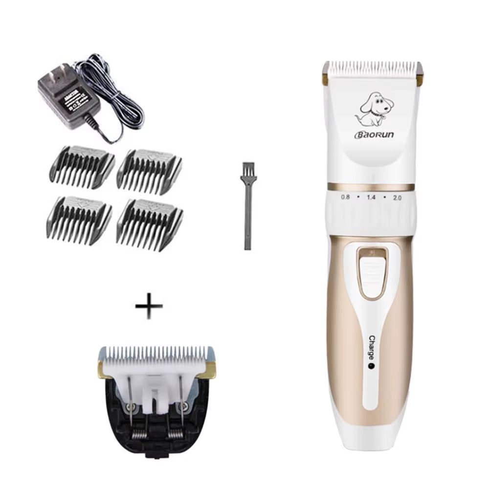 Baorun P9 P3 Clipper Dogs Professional LCD Pet Cat Clippers Electrical Grooming Trimmer Rechargeable Haircut Machine Animal