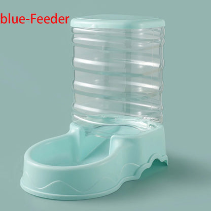 3.8L PP Material Pet Feeder Pet Water Fountain Drink Bowl Automatic Pet Feeder Large Cat Dog Food Dispenser